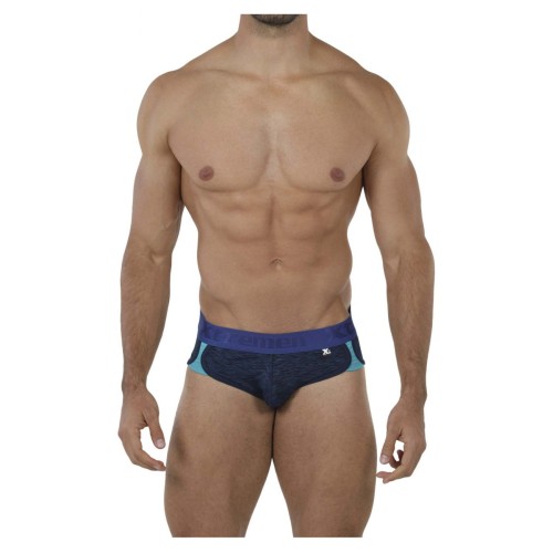 Xtremen 91071 Microfiber Sports Briefs Color Dark Blue