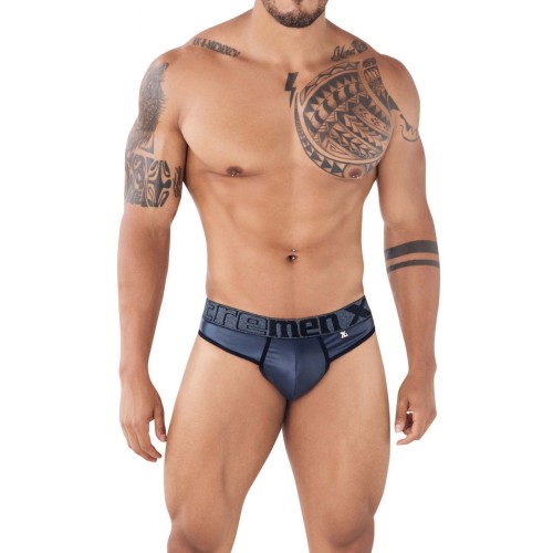 Xtremen 91113 Faux Leather Thongs Color Navy