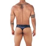 Xtremen 91113 Faux Leather Thongs Color Navy