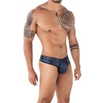 Xtremen 91113 Faux Leather Thongs Color Navy