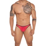 Xtremen 91126 Mesh Thongs Color Red