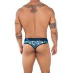 Xtremen 91131 Printed Thongs Color Green