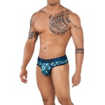 Xtremen 91131 Printed Thongs Color Green