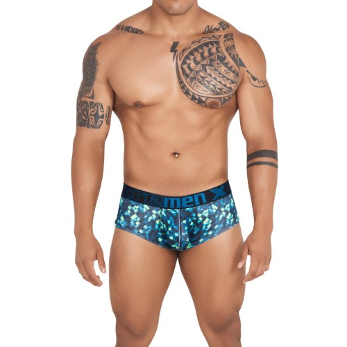 Xtremen 41313 Printed Briefs Color Green