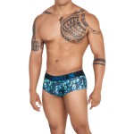 Xtremen 41313 Printed Briefs Color Green