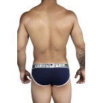 Xtremen 91014-3 3PK Briefs Color Blue-Gray-Blue
