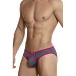 Xtremen 91040-3 3PK Briefs Color Black-White-Gray