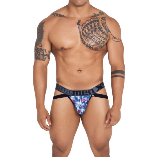 Xtremen 91130 Printed Jockstrap Color Royal