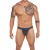 Xtremen 91143 Ultra-soft Bikini Color Gray Cross