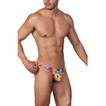 Xtremen 91145 Printed Microfiber Bikini Color Rainbow Prism