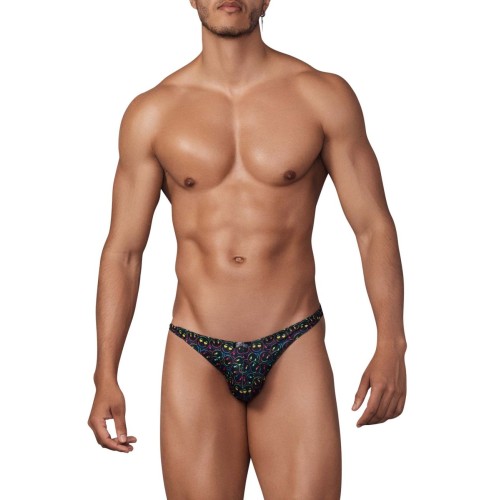 Xtremen 91145 Printed Microfiber Bikini Color Smiley Face