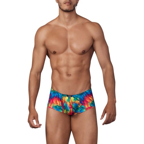 Xtremen 91147 Printed Microfiber Trunks Color Rainbow Fish