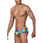 Xtremen 91147 Printed Microfiber Trunks Color Rainbow Prism