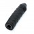 9140 Black Silicone Large Realistic Screw-On Dildo 