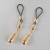 Emotion  Ornate Gold Tear Drop Nipple Rings
